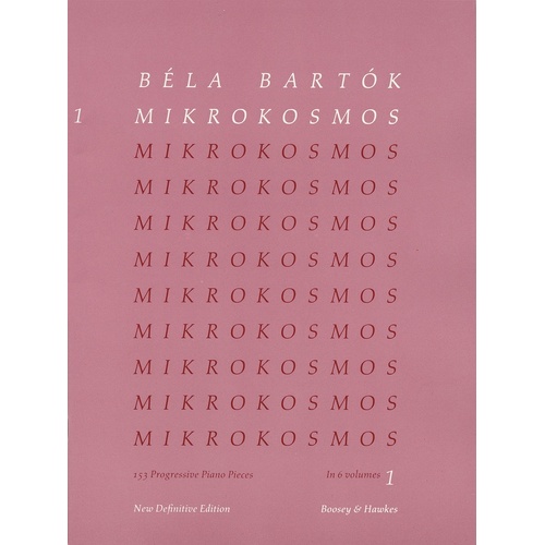 Mikrokosmos Vol 2 Pink Nos 37-66 Piano (Softcover Book)