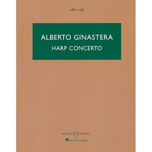 Harp Concerto Study Score