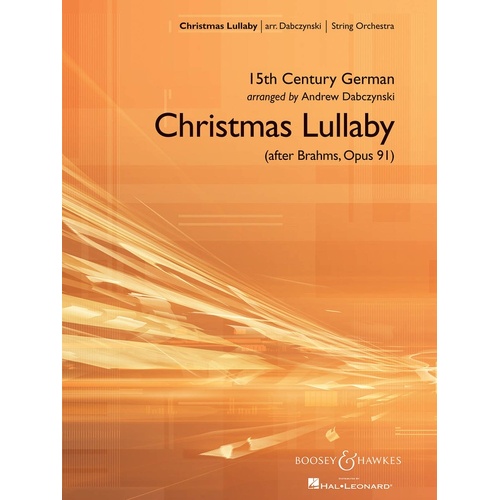 Christmas Lullaby Set (Music Score/Parts)