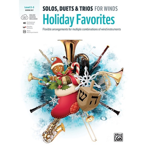 Solos, Duets & Trios: Holiday Favorites for Horn - Various Arrangements by Galliford & Alfred 48016