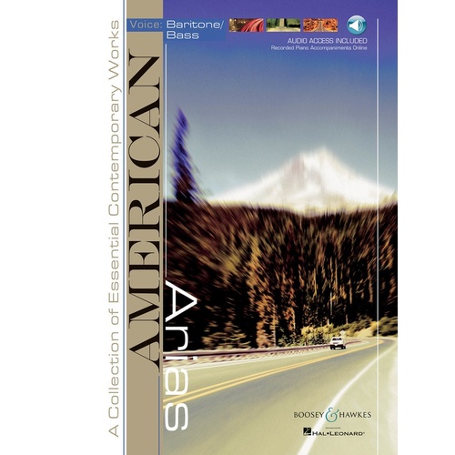 American Arias Baritone / Bass Bookcd