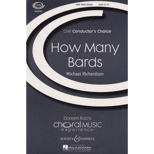 How Many Bards SATB (Octavo)
