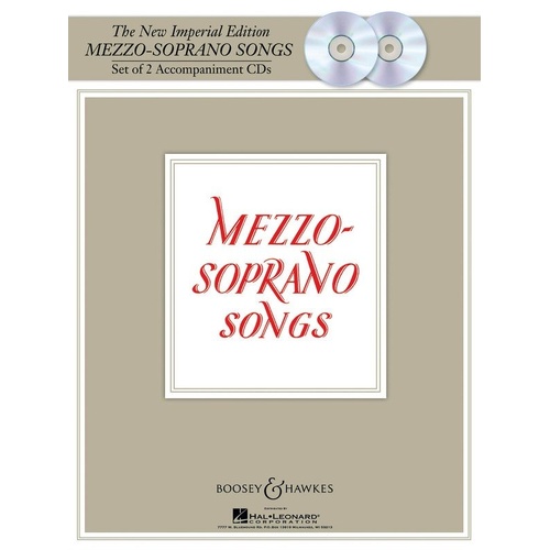 Mezzo Soprano Songs Imperial 2CD Accompaniment - Boosey & Hawkes Voice Series