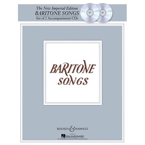 Baritone Songs Imperial 2CD Accomp (CD Only)