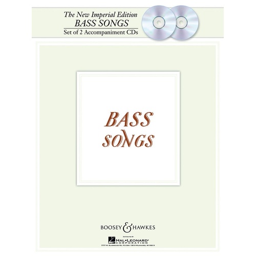 Bass Songs Imperial 2CD Accomp (CD Only)