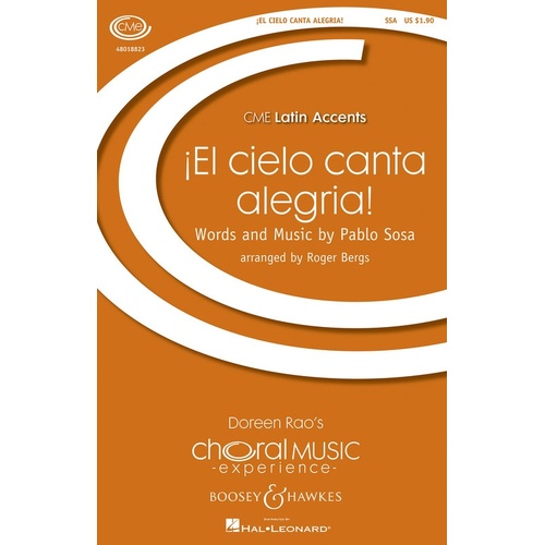 El Cielo Canta Alegria SSA (Octavo)