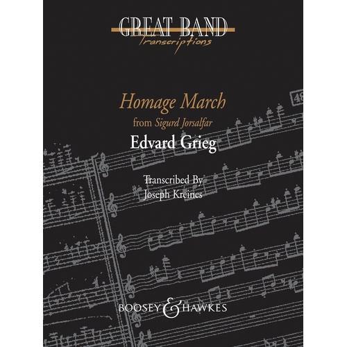 Homage March Sc Bhb (Music Score)