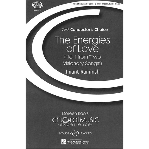 Energies Of Love SATB (Octavo)