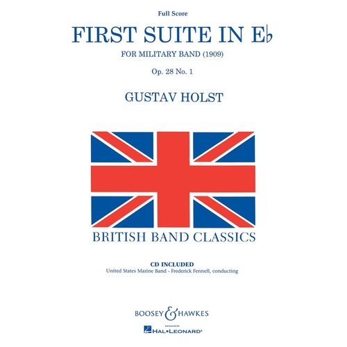 First Suite In E Flat (Revised) Concert Band 4 Deluxe Score