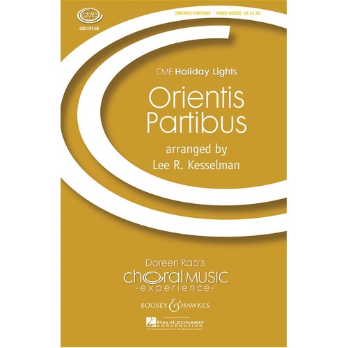 Orientis Partibus SATB (Octavo)