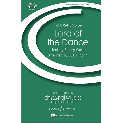 Lord Of The Dance 3Pt Treble SSA (Octavo)
