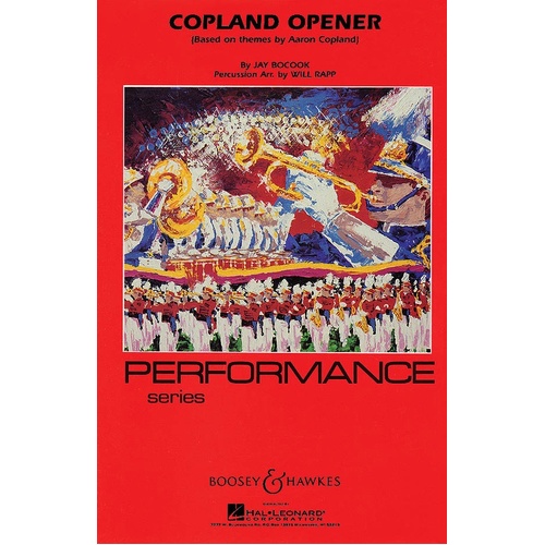 Copland Opener Marching Band 4 Score/Parts