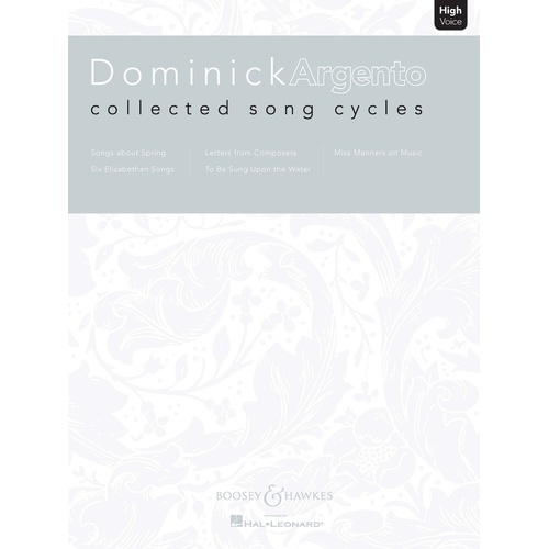 Collected Song Cycles High Voice (Softcover Book)