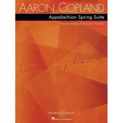 Appalachian Spring Suite Piano Solo (Softcover Book)