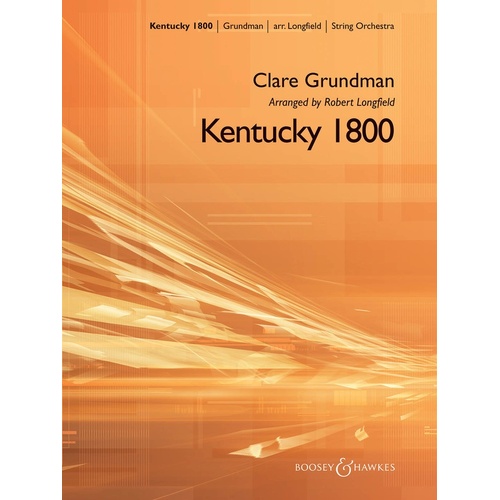 Kentucky 1800 3-4 (Music Score/Parts)