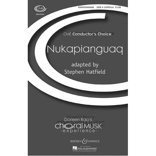 Nukapianguaq SATB A Cappella (Octavo)