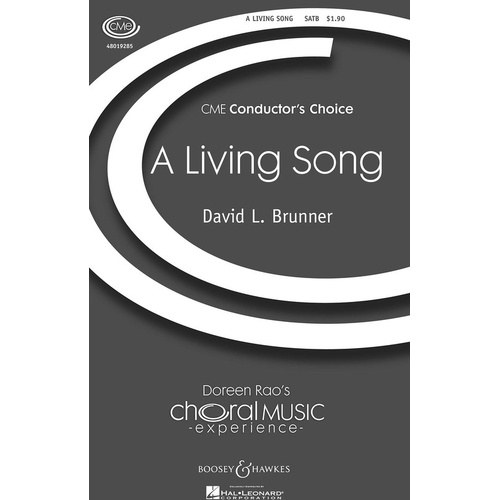 A Living Song SATB (Octavo)