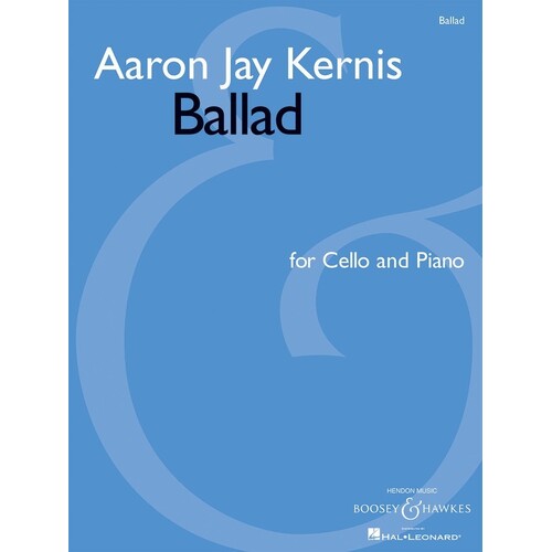 Ballad Violoncello and Piano 