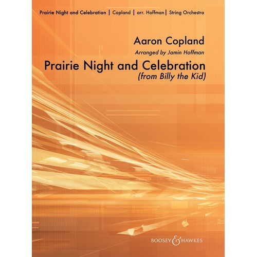 Prairie Night and Celebration (Billy The Kid) So3- (Music Score/Parts)