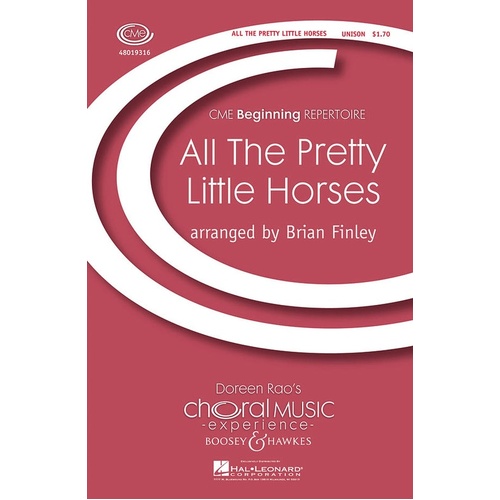 All The Pretty Little Horses Unison Treble (Octavo)