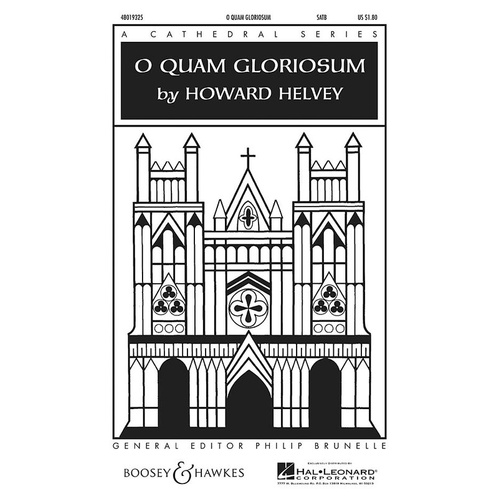 O Quam Gloriosum SATB A Cappella (Octavo)