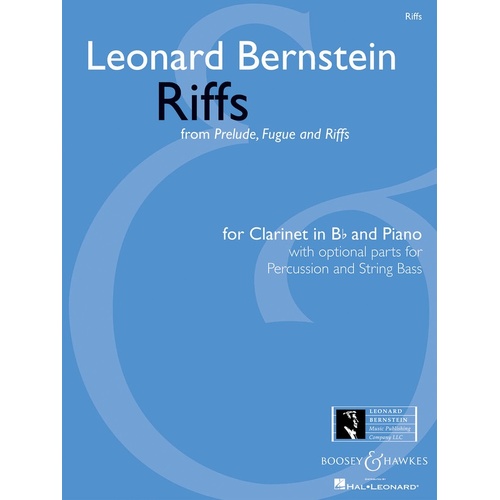 Riffs From Preludes Fugues And Riffs Clar/Piano (Softcover Book)