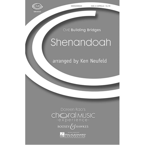 Shenandoah SAB A Cappella (Octavo)