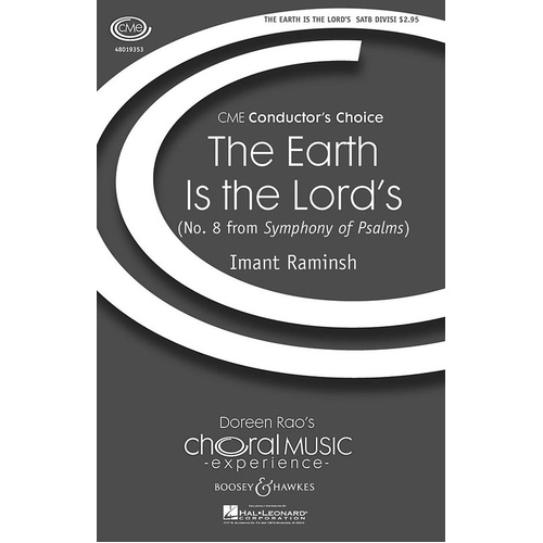 Earth Is The Lords SATB (Octavo)