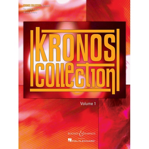 Kronos Collection Vol 1 String Quartet Score/Parts (Softcover Book)