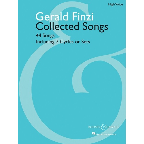 Finzi Collected Songs for High Voice