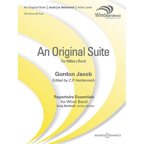 An Original Suite Revised Ed W/Fsc Bhcb5 (Music Score/Parts)