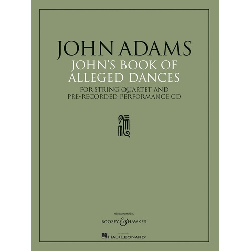Johns Book Of Alleged Dances Score/Parts Cd