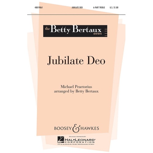 Jubilate Deo Parts (Set of Parts)