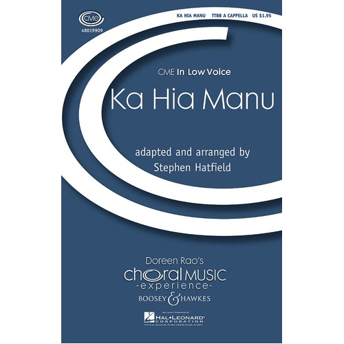 Ka Hia Manu TTBB A Cappella (Pod) (Octavo)