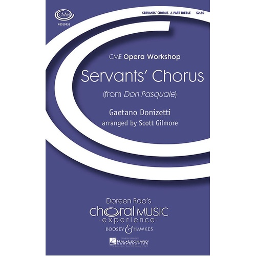 Servants Chorus (Octavo)