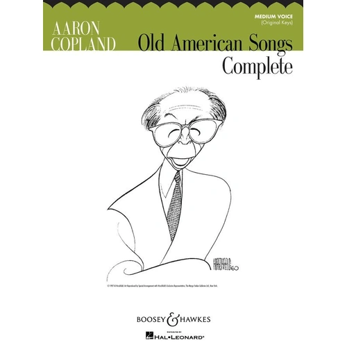 Old American Songs Complete for Medium Voice - Boosey & Hawkes, 56 Pages