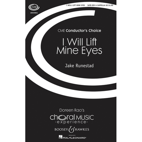 I Will Lift Mine Eyes SATB (Octavo)