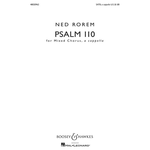 Psalm 110 SATB (Octavo)