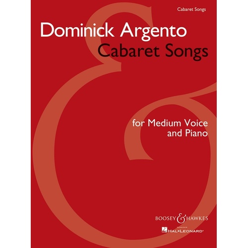Five Cabaret Songs Medium Voice/Piano (Softcover Book)
