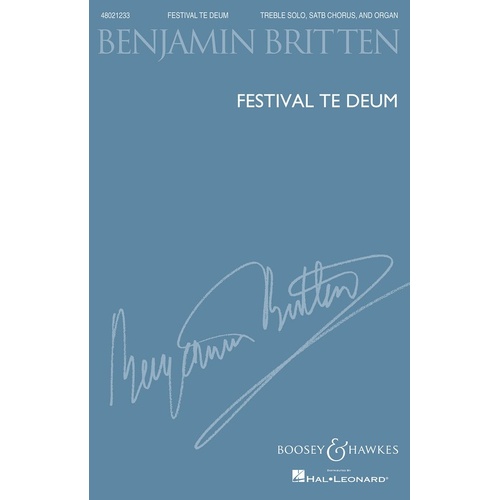 Festival Te Deum SATB (Octavo)