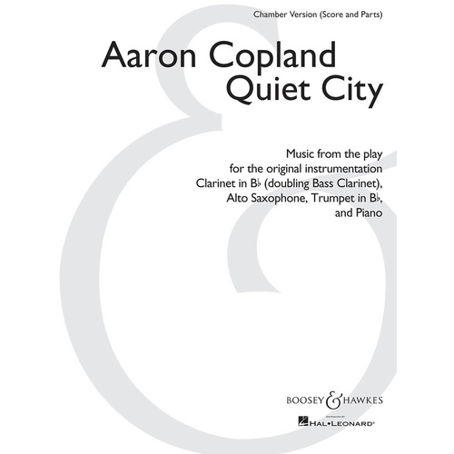 Quiet City (Chamber Version) Score/Parts