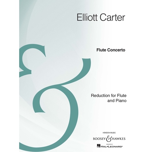 Flute Concerto Flute/Piano Reduction (Softcover Book)