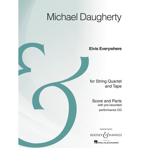 Elvis Everywhere String Quartet/Tape Score/Parts/CD (Music Score/Parts/CD)