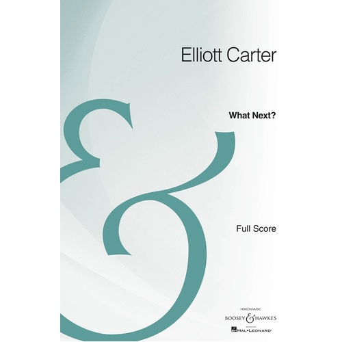 What Next Opera Score