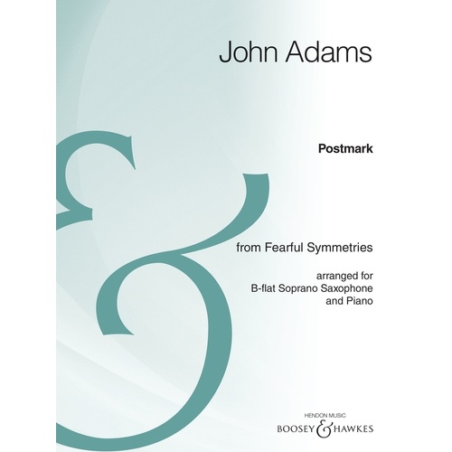 Postmark Soprano Sax/Piano (Softcover Book)