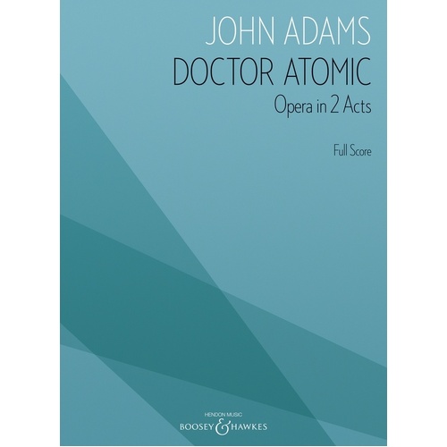 Doctor Atomic Symphony SATB/Orchestra