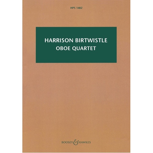 Oboe Quartet Study Score