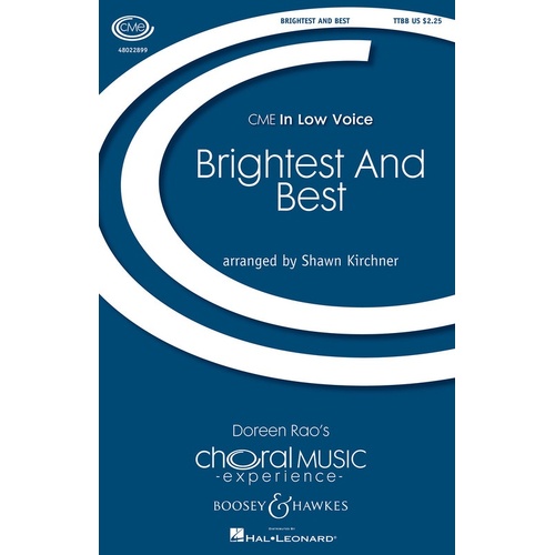 Brightest And Best TTBB (Octavo)