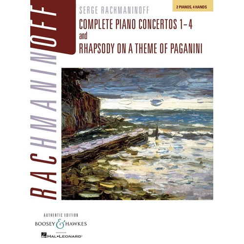 Piano Concertos 1-4 and Rhapsody On A Theme Of Pag (Softcover Book)