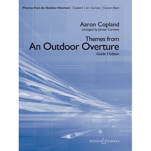 Themes From An Outdoor Overture Concert Band 4 Score Only (Music Score)